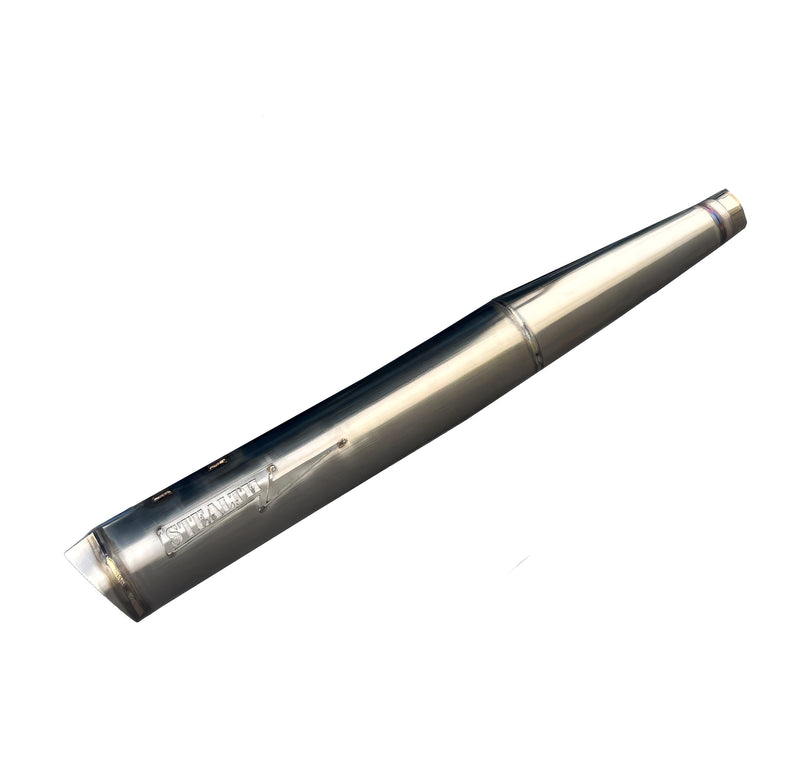Full Length Harley Bagger 2.25" Slip On Muffler