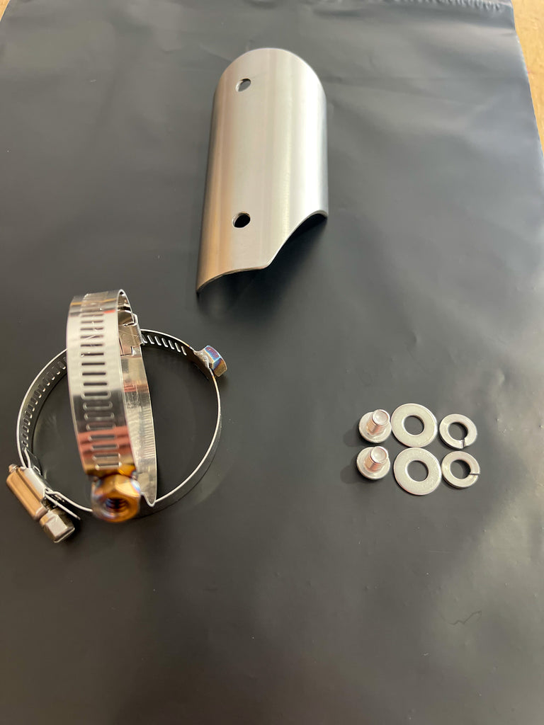 4 Hand Shaped Stainless Steel Heat Shields | Stealth Pipes