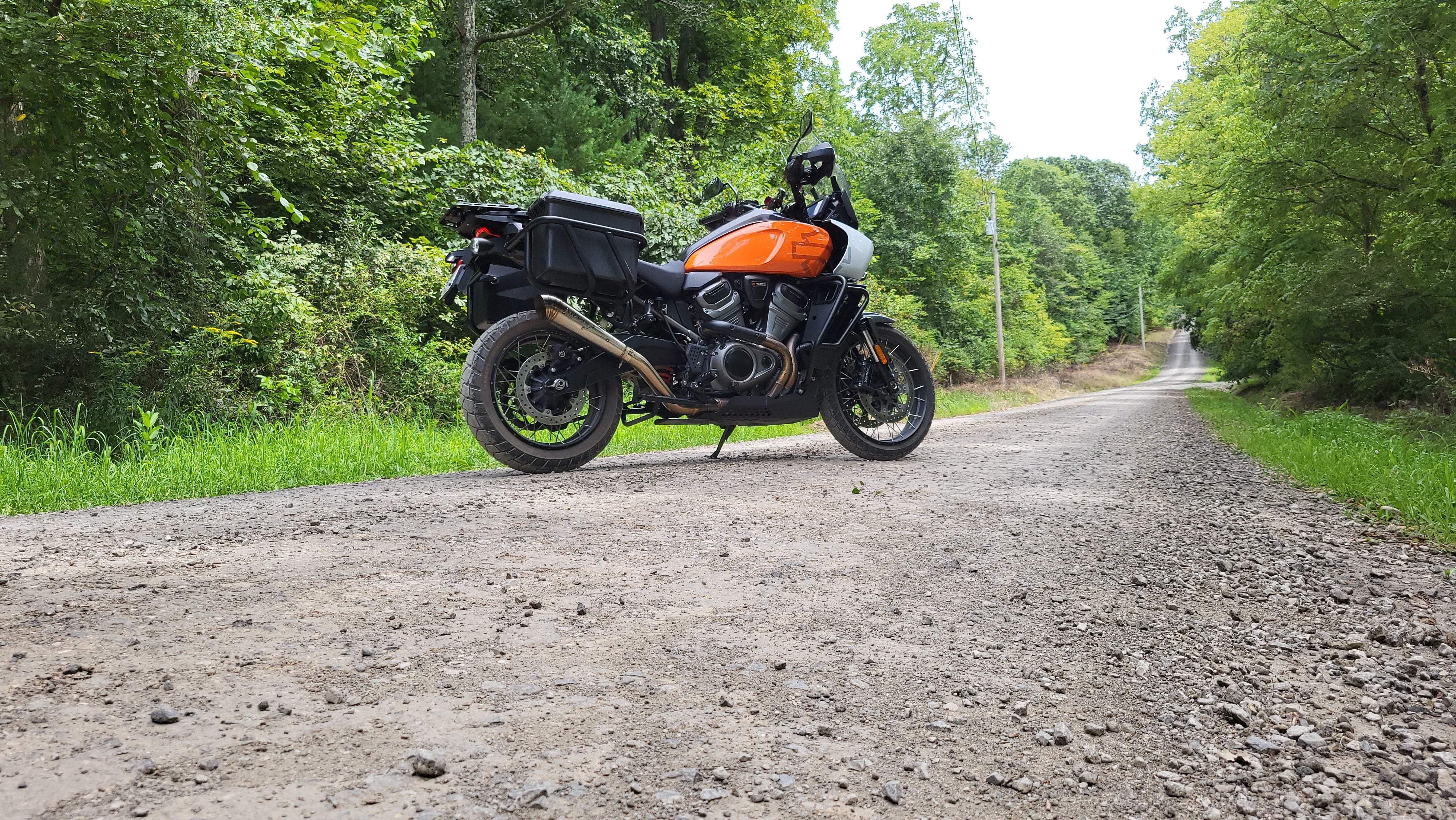 Harley Pan America Slip On Exhaust | Stealth Pipes