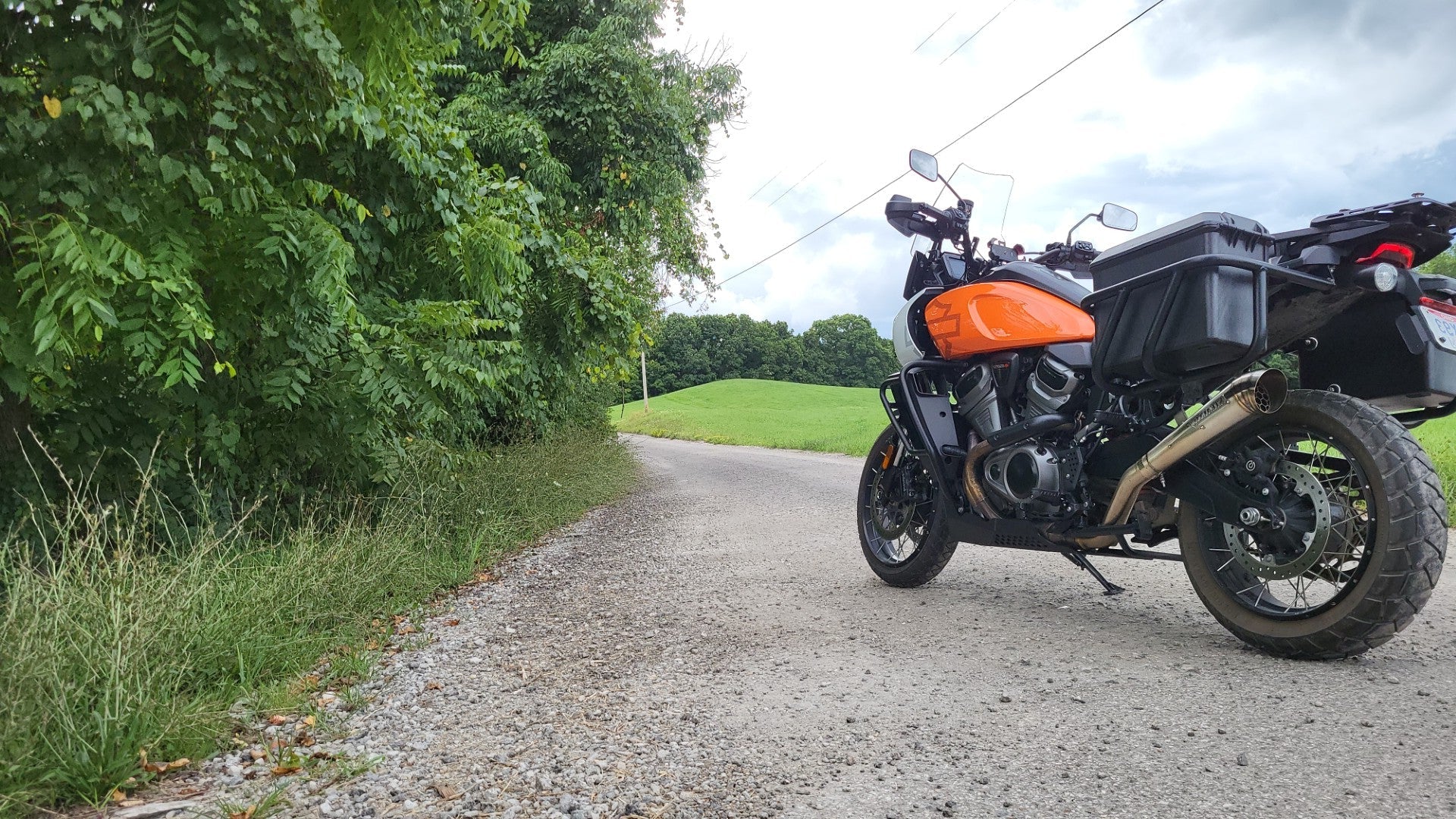 Harley Pan America Slip On Exhaust | Stealth Pipes