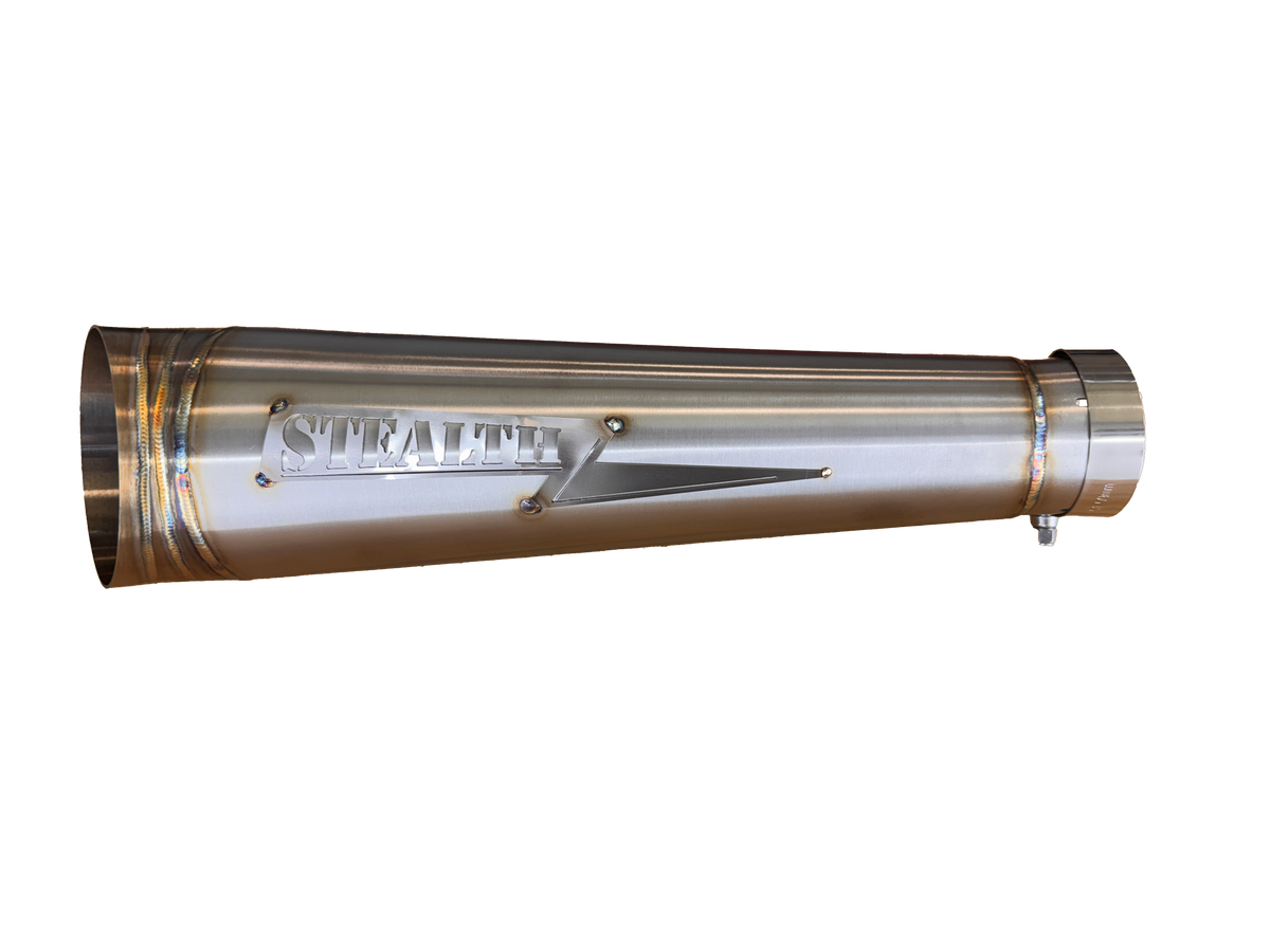 Cone-Style Turnout 2.25" Slip On Muffler, photo 3 of 8