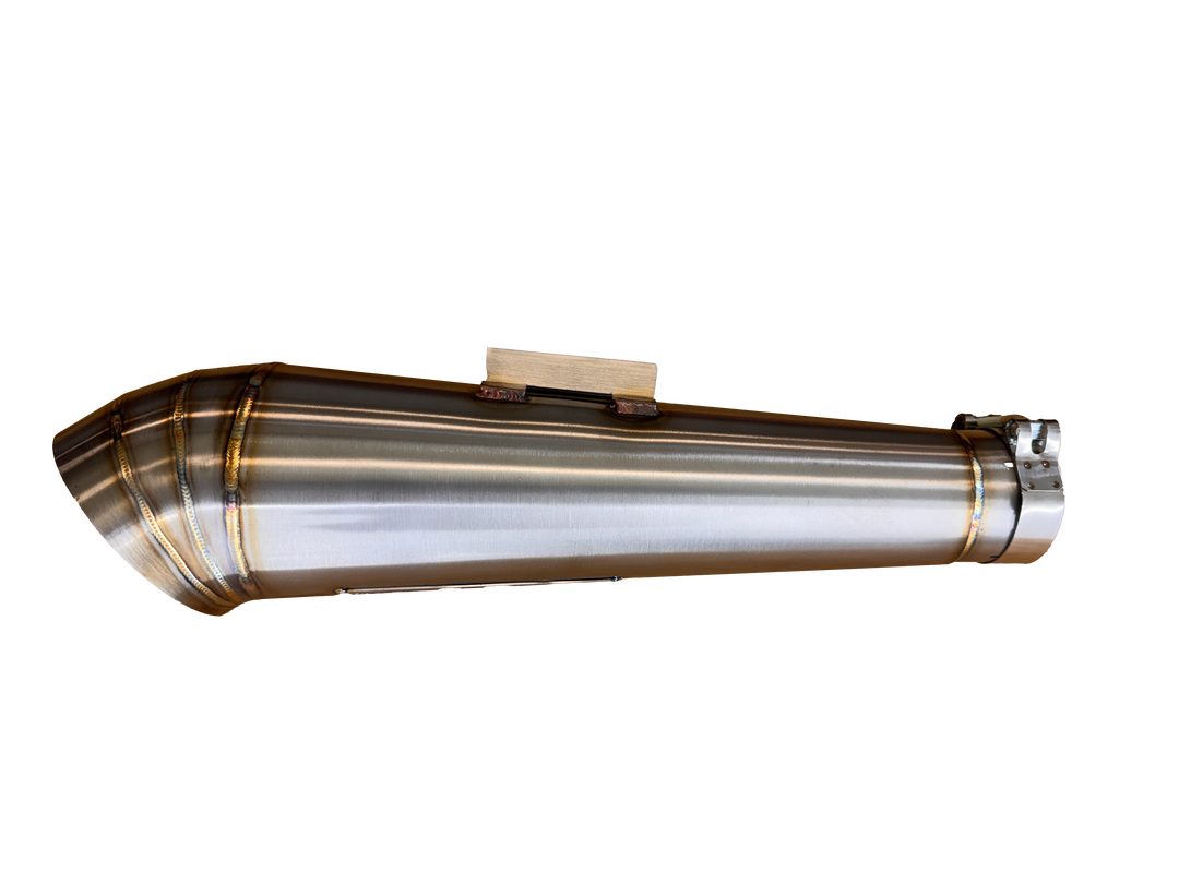 Cone-Style Turnout Muffler – Modular 2.25" Exhaust