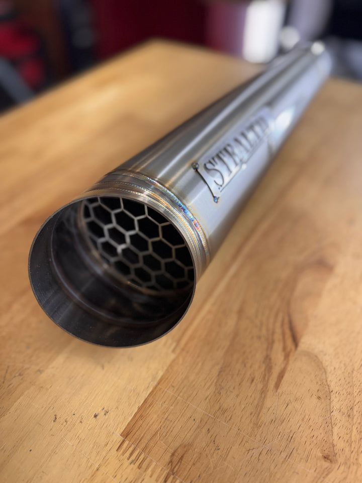 Cone-Style Turnout Muffler – Modular 2.25" Exhaust
