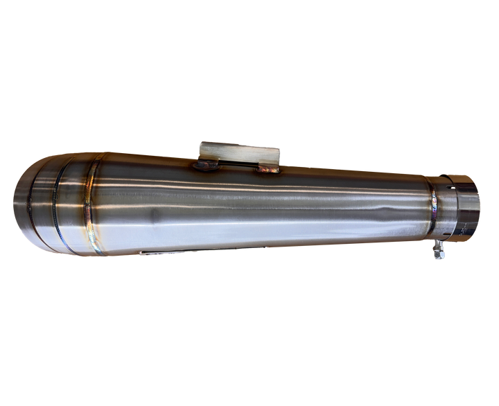 Stealth Cone-Style Turndown Muffler “Streetsweeper” – Modular 2.25" Exhaust
