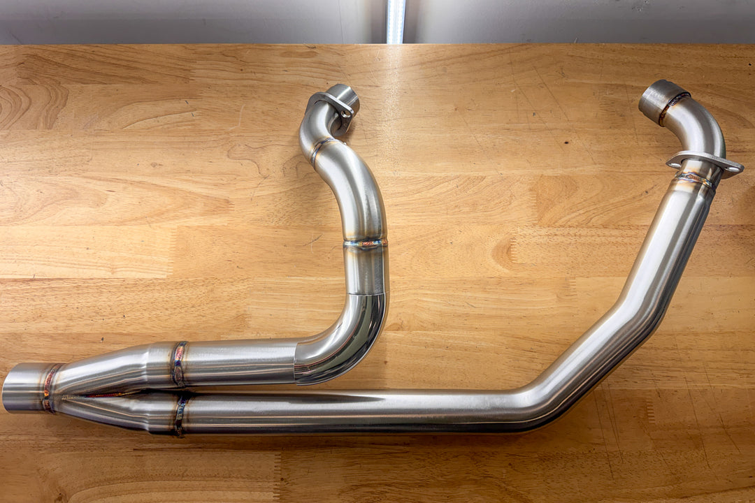 5" / 45 Degree Curved Stainless Steel Heat Shields