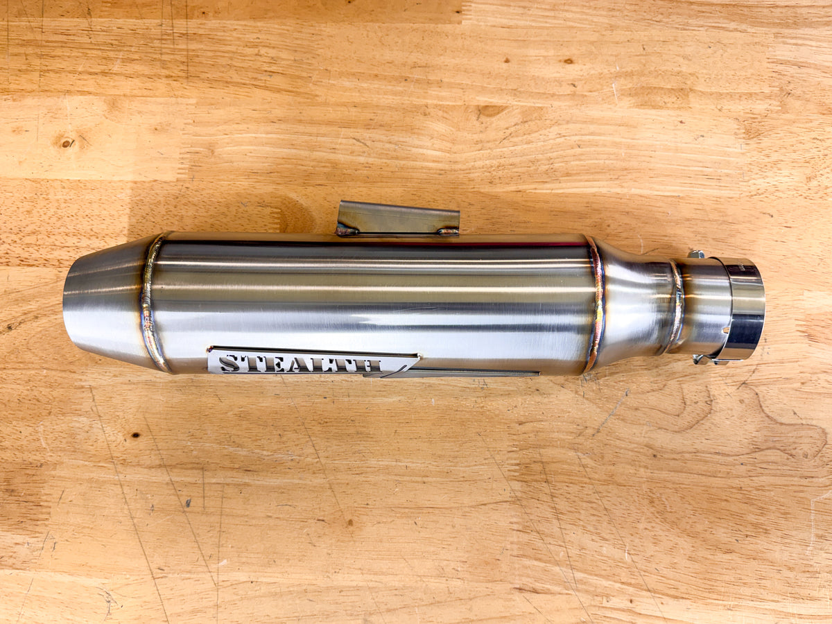 Burner 2.25" Slip On Muffler, photo 5 of 7