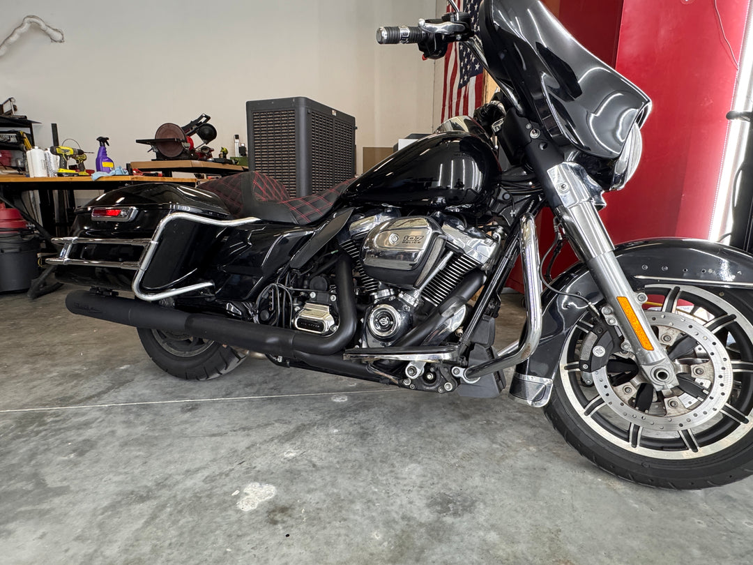 42 Fishtail Slip on Mufflers Dual Exhaust Pipes for Harley Electra 42 Fishtail Slip on Mufflers Dual Exhaust Pipes for Harley Electra