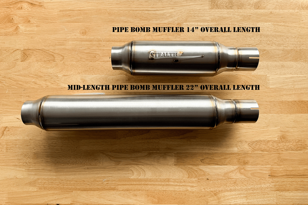 Mid-Length Pipe Bomb Muffler