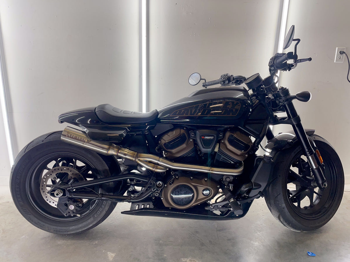 2021+ Harley Sportster S Full Exhaust System, photo 4 of 6