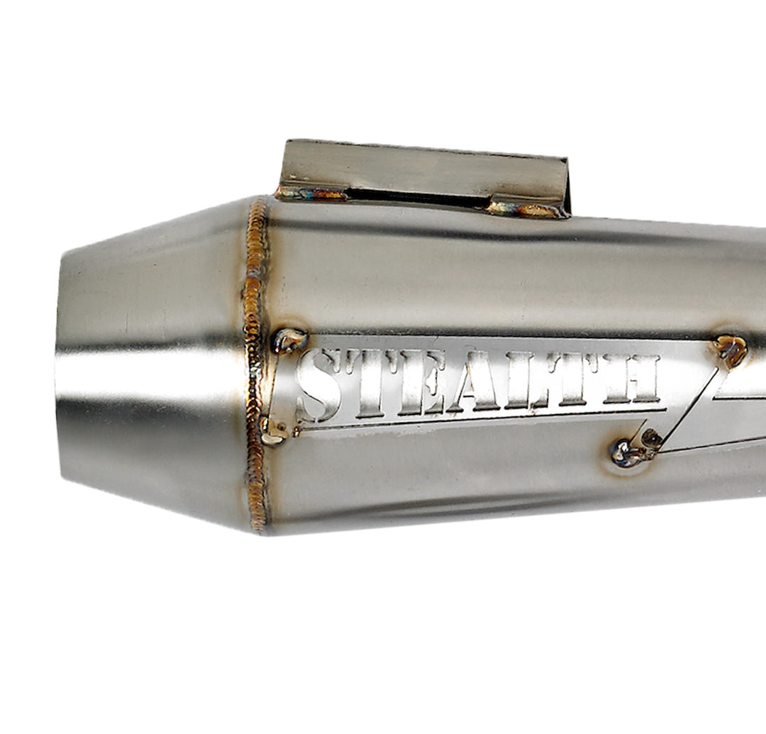 Reverse Cone 2.25" Slip On Muffler