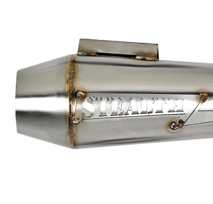 Reverse Cone 2.25" Slip On Muffler