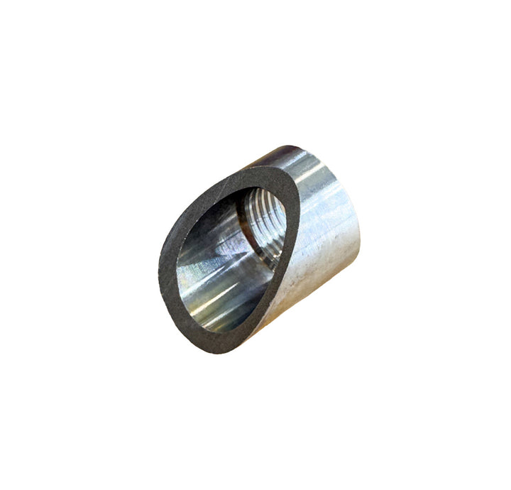 Stainless Steel O2 Sensor Weld Bung 45° Cut M18x1.5