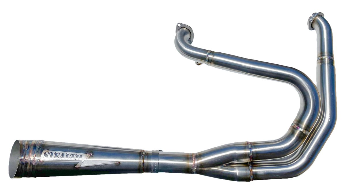 Harley Dyna exhaust 2006–2017 by Stealth Pipes – American-made stainless performance upgrade, photo 4 of 18