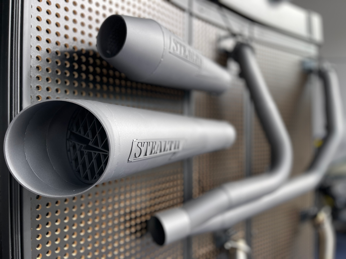 Harley Short Bagger exhaust system 1996–2016 by Stealth Pipes – American-made stainless performance upgrade, photo 13 of 18