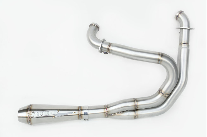 Stealth Pipes exhaust system for 1985–1994 Harley FXR – stainless steel headers and muffler, photo 3 of 9