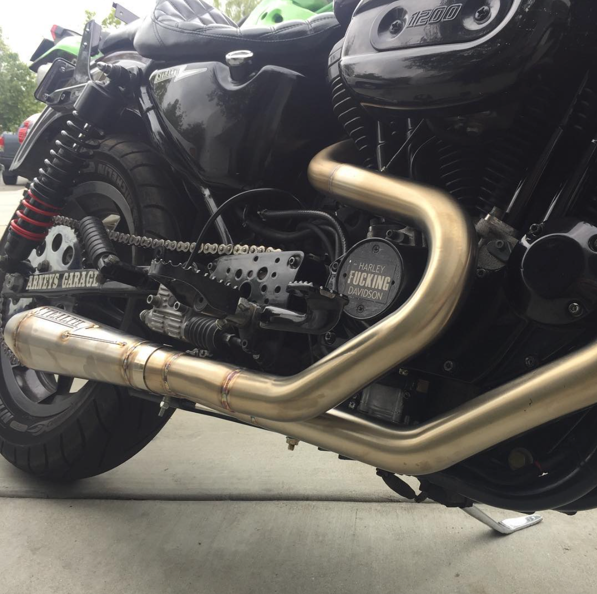 03 sportster exhaust deals