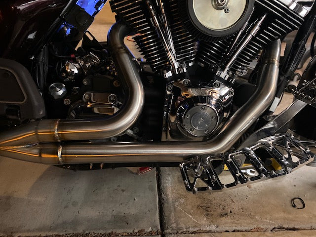 1987 to 2017 Harley Softail Full Exhaust System, photo 10 of 15